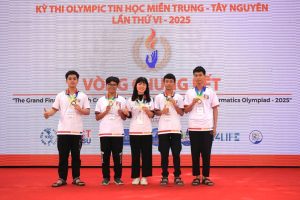 Huế đoạt 7 giải tại Kỳ thi “Olympic Tin học miền Trung – Tây Nguyên”