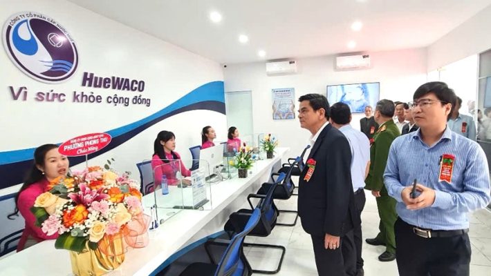 HueWACO khai trương Trung tâm Dịch vụ khách hàng Phong Điền