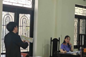 Mã QR được nhắc đến tại phiên toà vụ vé số trúng 2 tỉ đồng bị rách