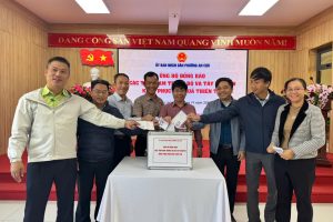 Phường An Cựu phát động ủng hộ đồng bào Nam Trung Bộ và Tây Nguyên khắc phục hậu quả thiên tai.